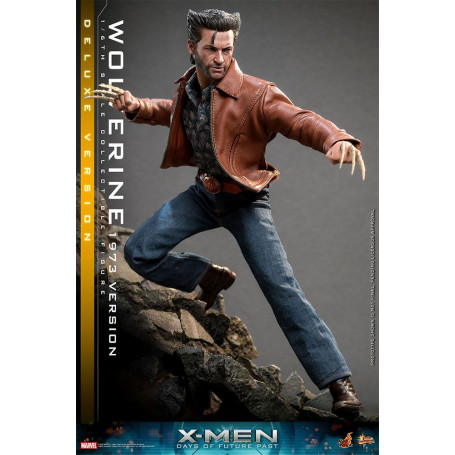 Hot Toys - Wolverine (Versione 1973) Versione Deluxe - X-Men Days of Future Past Film Masterpiece 1/6
