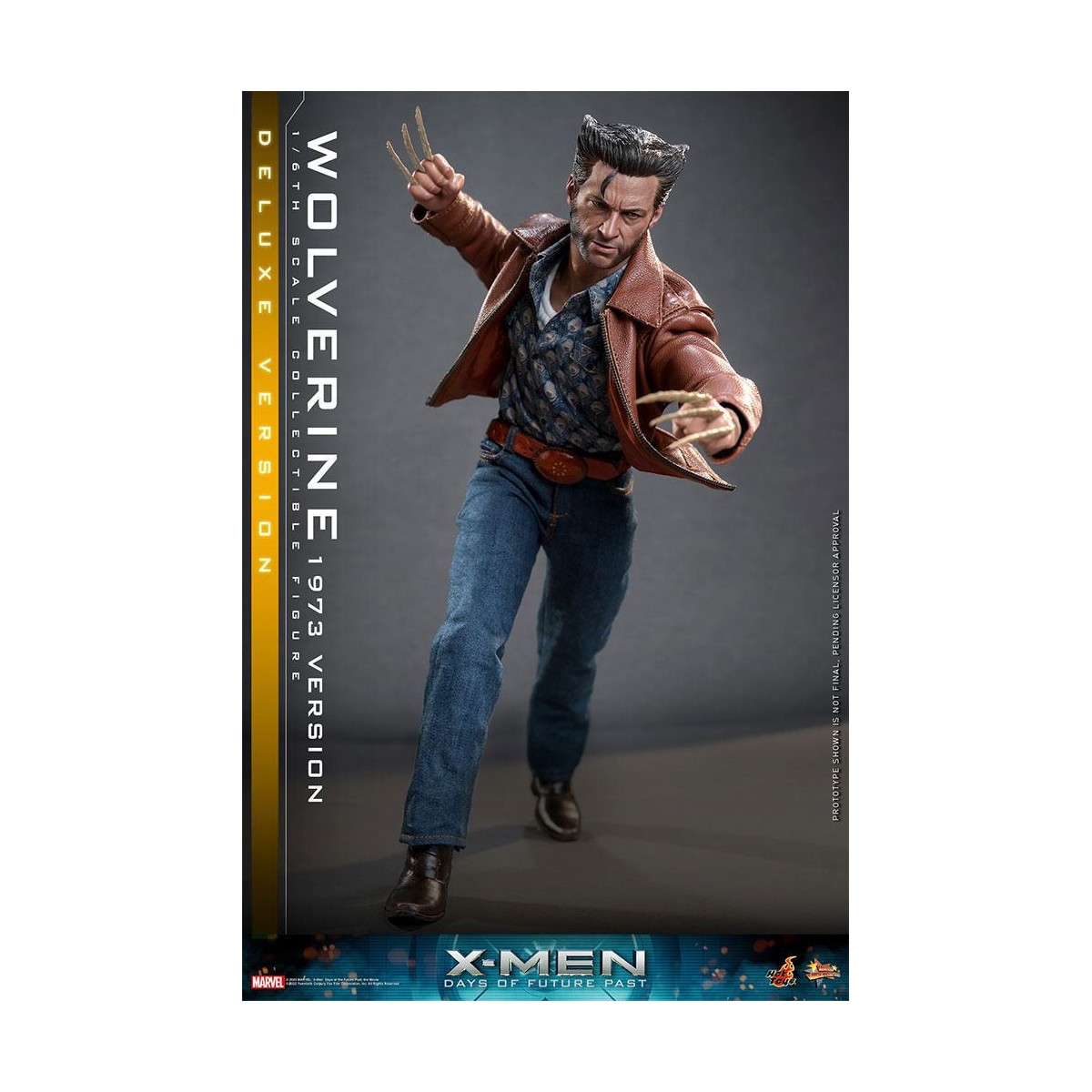 Hot Toys - Wolverine (Versione 1973) Versione Deluxe - X-Men Days of Future Past Film Masterpiece 1/6