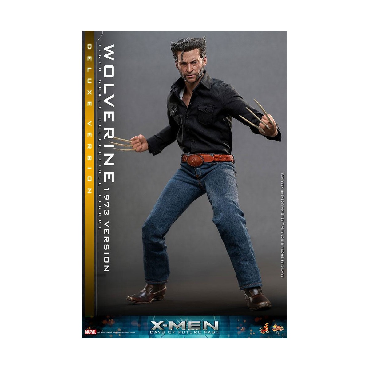 Hot Toys - Wolverine (Versione 1973) Versione Deluxe - X-Men Days of Future Past Film Masterpiece 1/6