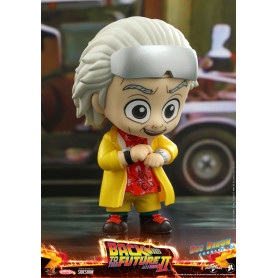 Hot Toys - Doc Brown - Cosbaby BTTF II - Ritorno al futuro II
