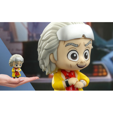 Hot Toys - Doc Brown - Cosbaby BTTF II - Ritorno al futuro II