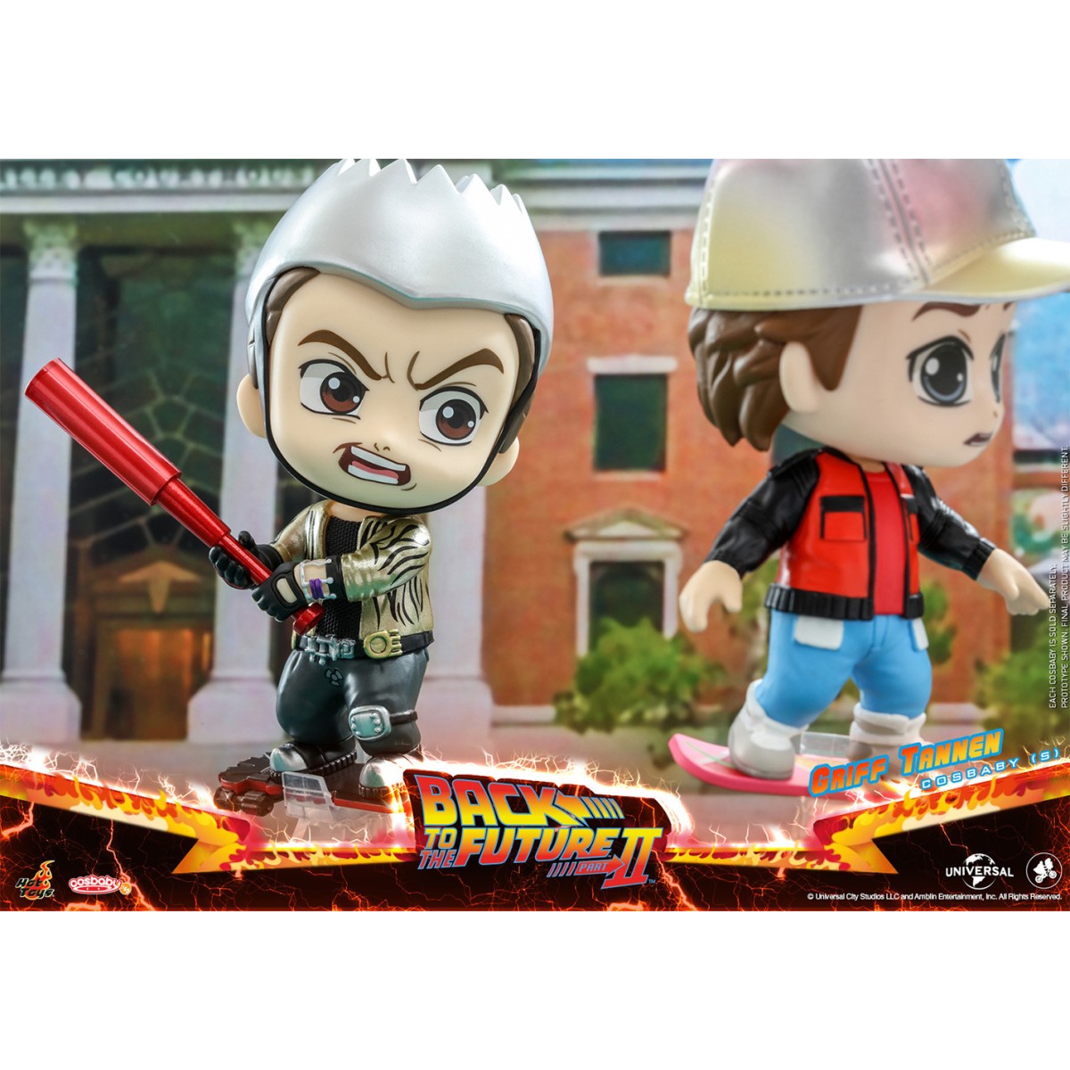 Hot Toys - Griff Tannen - Cosbaby BTTF II - Ritorno al futuro II