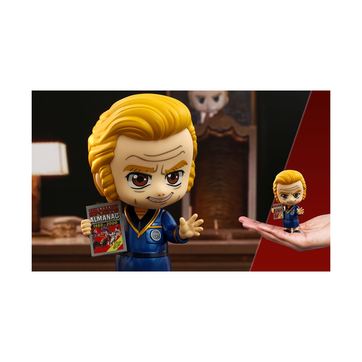 Hot Toys - Biff Tannen - Cosbaby BTTF II - Ritorno al futuro II