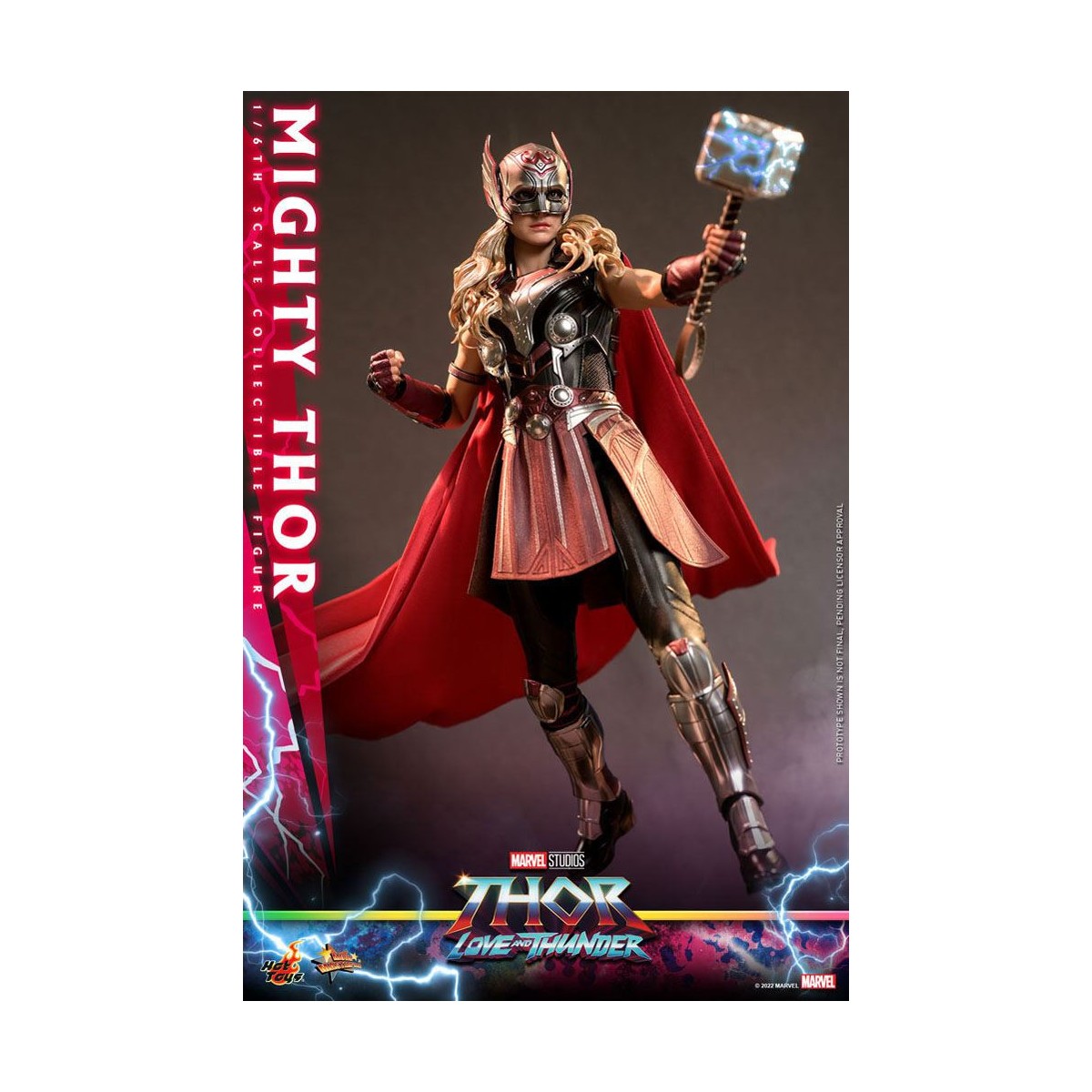 Hot Toys - MIGHTY THOR - Thor: Amore e Tuono figura Masterpiece 1/6