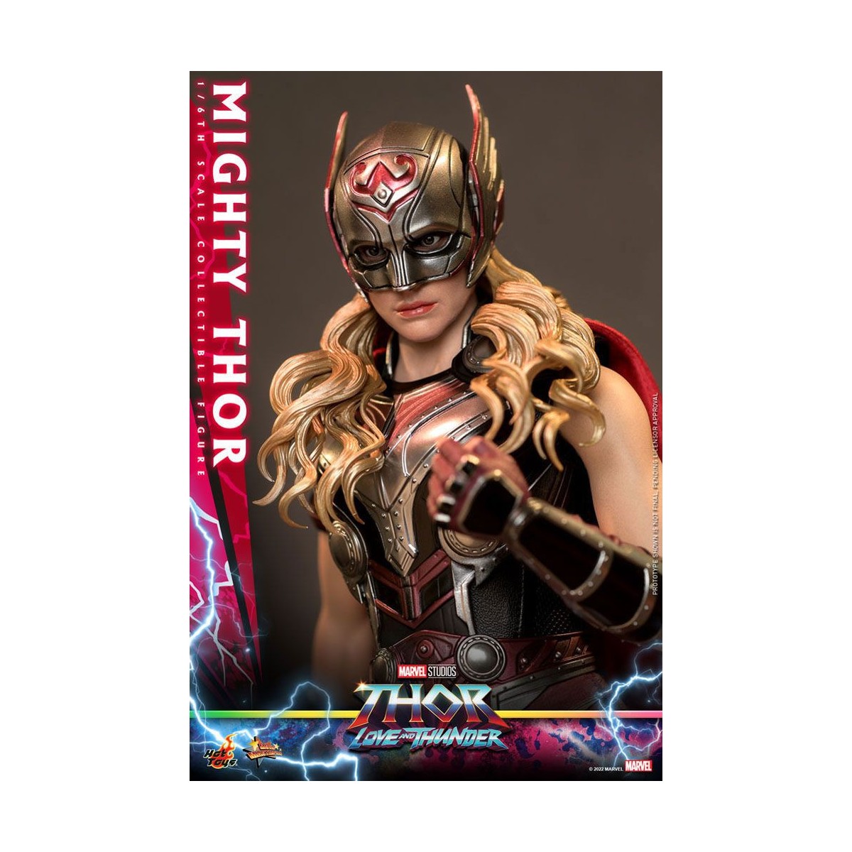 Hot Toys - MIGHTY THOR - Thor: Amore e Tuono figura Masterpiece 1/6