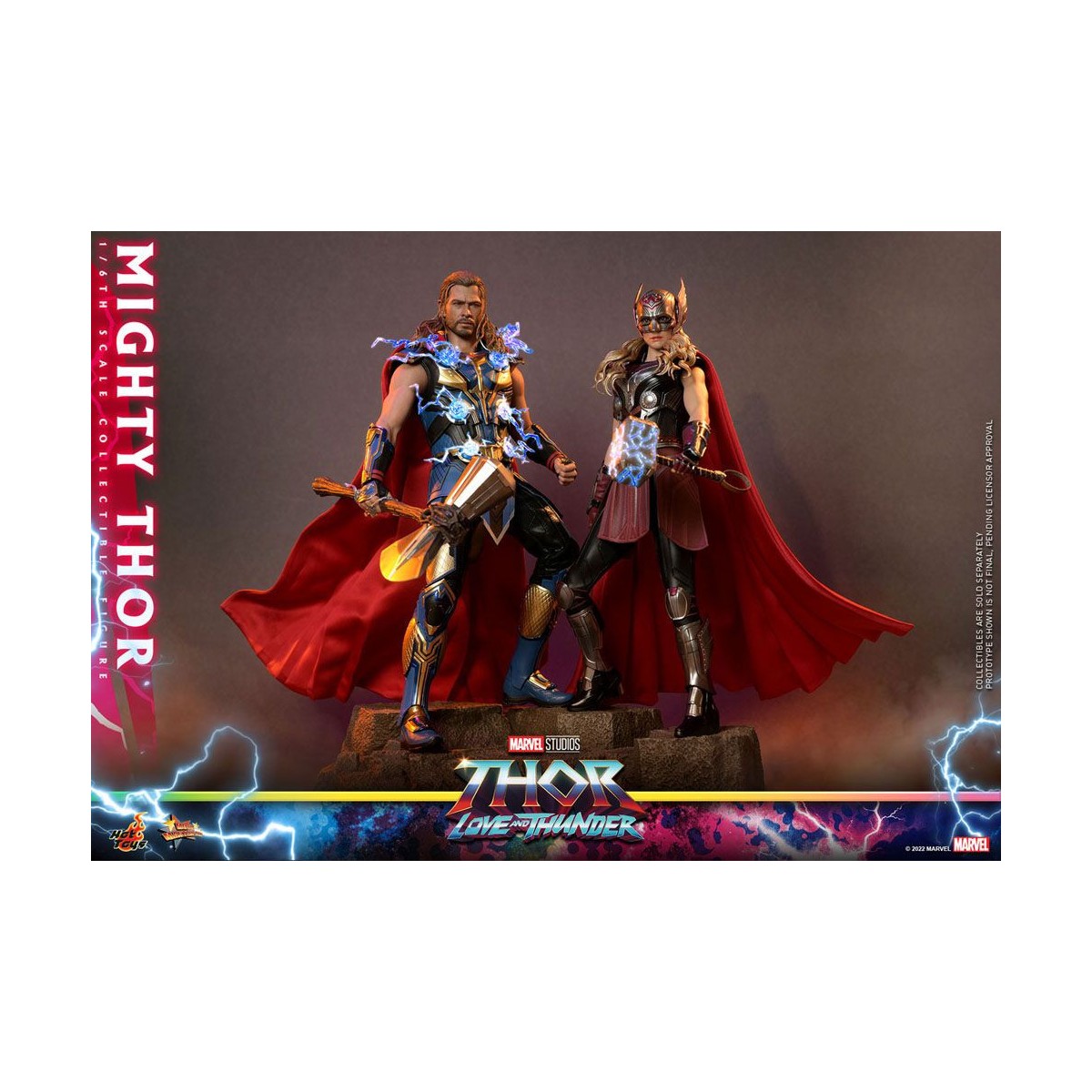 Hot Toys - MIGHTY THOR - Thor: Amore e Tuono figura Masterpiece 1/6