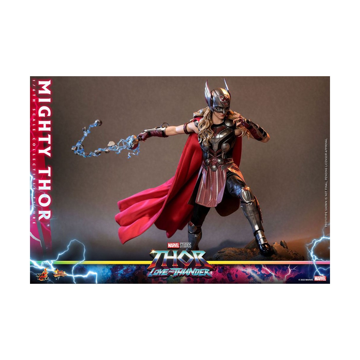 Hot Toys - MIGHTY THOR - Thor: Amore e Tuono figura Masterpiece 1/6