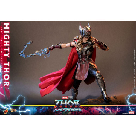 Hot Toys - MIGHTY THOR - Thor: Amore e Tuono figura Masterpiece 1/6