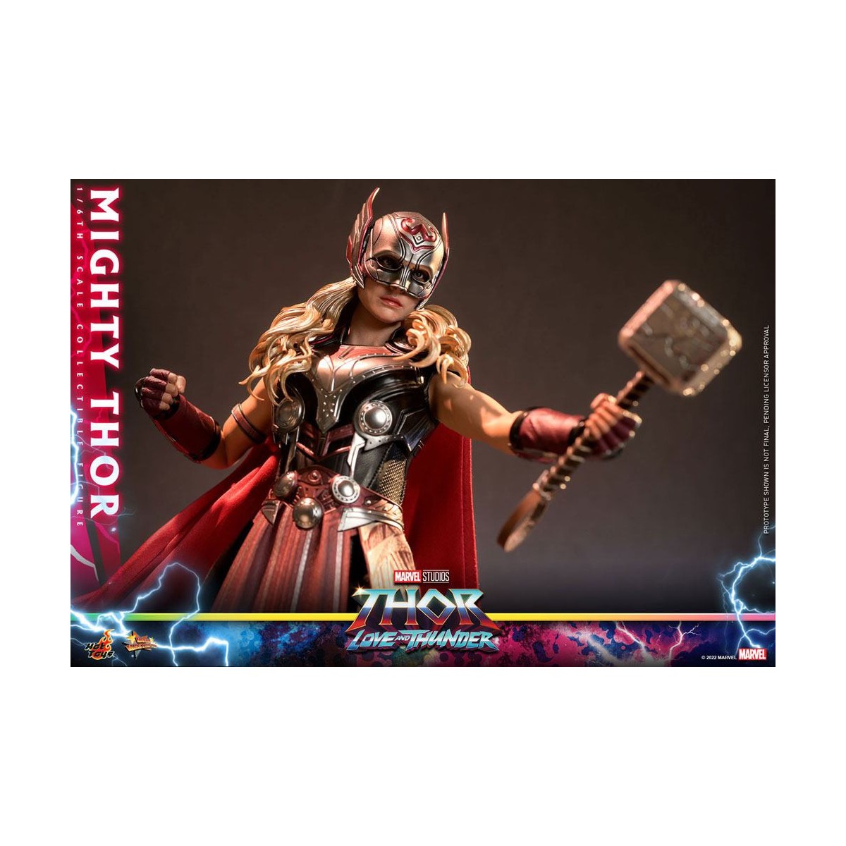 Hot Toys - MIGHTY THOR - Thor: Amore e Tuono figura Masterpiece 1/6