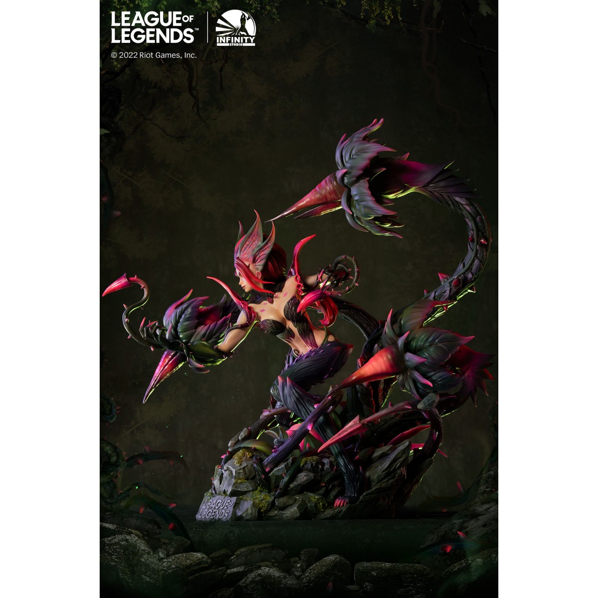 Lega delle leggende il grande duellante Fiora Laurent 1/4 scala statua in edizione limitata