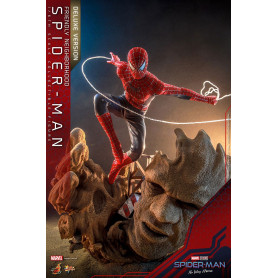 Hot Toys - Spider-Man del vicinato (versione Deluxe) - Marvel's Spider-Man: No Way Home Movie Masterpiece 1/6