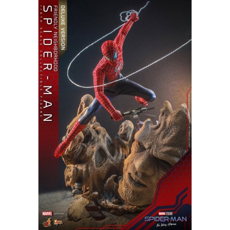 Hot Toys - Spider-Man del vicinato (versione Deluxe) - Marvel's Spider-Man: No Way Home Movie Masterpiece 1/6