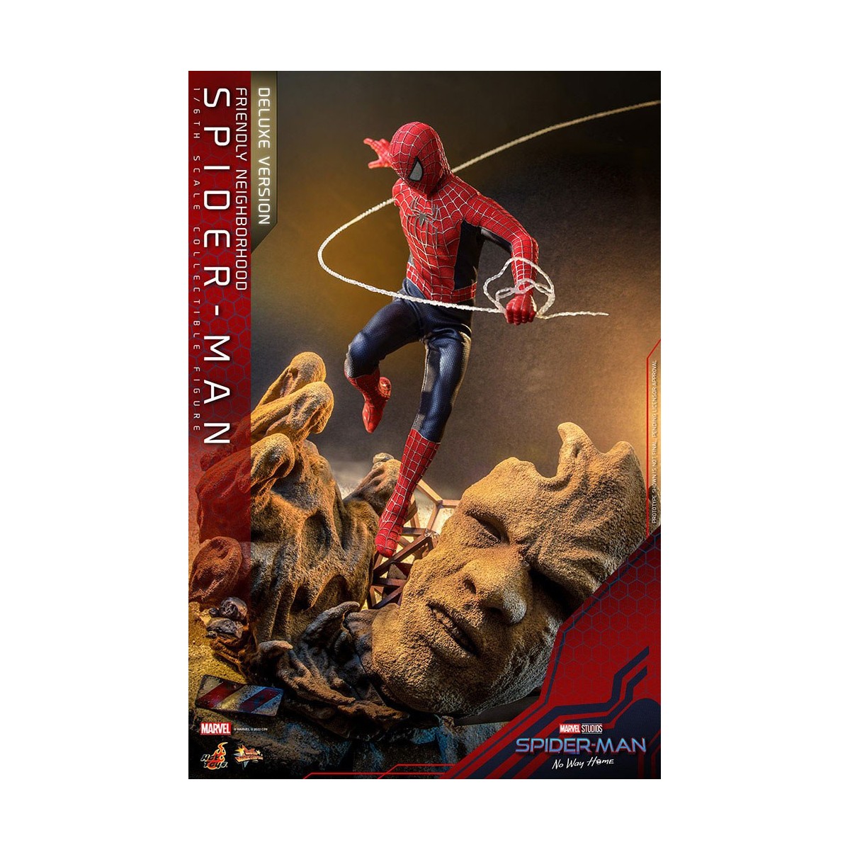 Hot Toys - Spider-Man del vicinato (versione Deluxe) - Marvel's Spider-Man: No Way Home Movie Masterpiece 1/6