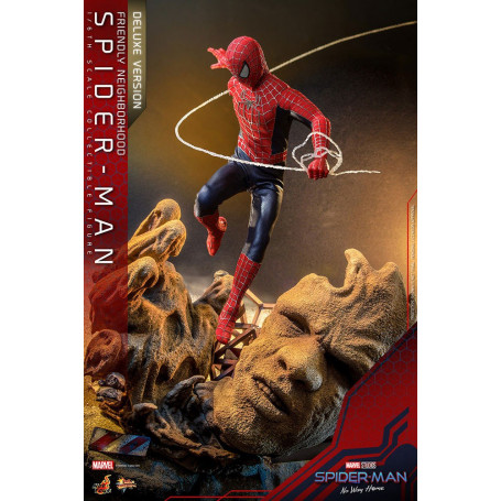 Hot Toys - Spider-Man del vicinato (versione Deluxe) - Marvel's Spider-Man: No Way Home Movie Masterpiece 1/6