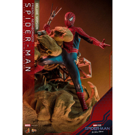 Hot Toys - Spider-Man del vicinato (versione Deluxe) - Marvel's Spider-Man: No Way Home Movie Masterpiece 1/6