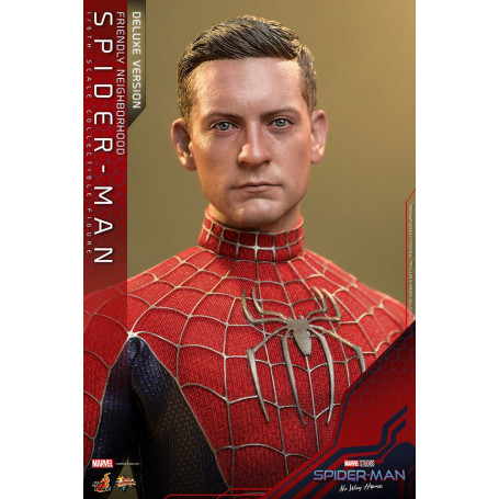 Hot Toys - Spider-Man del vicinato (versione Deluxe) - Marvel's Spider-Man: No Way Home Movie Masterpiece 1/6
