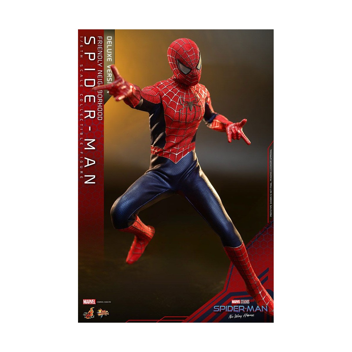 Hot Toys - Spider-Man del vicinato (versione Deluxe) - Marvel's Spider-Man: No Way Home Movie Masterpiece 1/6
