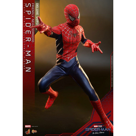 Hot Toys - Spider-Man del vicinato (versione Deluxe) - Marvel's Spider-Man: No Way Home Movie Masterpiece 1/6