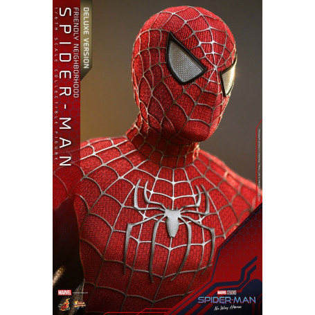 Hot Toys - Spider-Man del vicinato (versione Deluxe) - Marvel's Spider-Man: No Way Home Movie Masterpiece 1/6