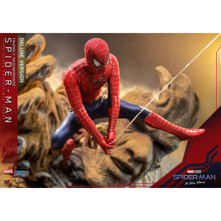 Hot Toys - Spider-Man del vicinato (versione Deluxe) - Marvel's Spider-Man: No Way Home Movie Masterpiece 1/6