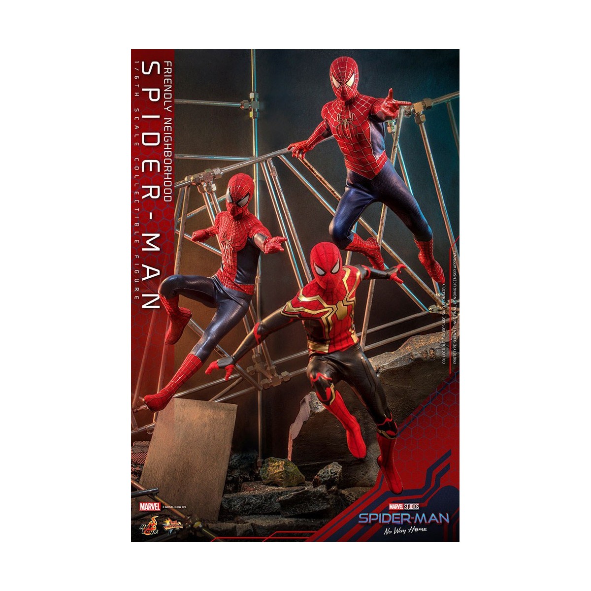 Hot Toys - Spider-Man amichevole - Marvel's Spider-Man: No Way Home Movie Masterpiece 1/6