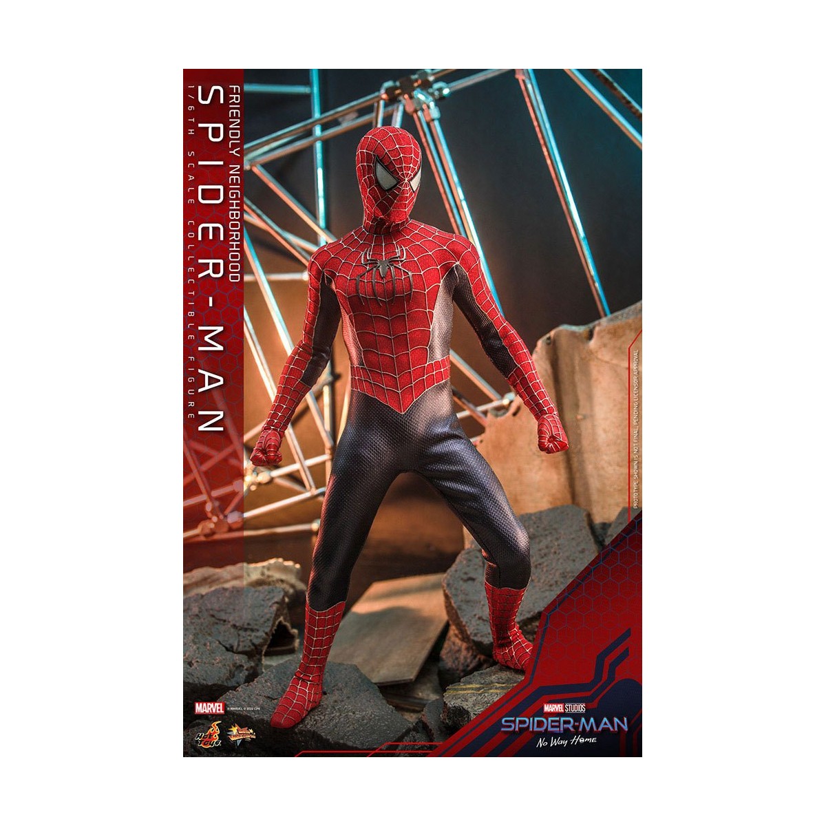 Hot Toys - Spider-Man amichevole - Marvel's Spider-Man: No Way Home Movie Masterpiece 1/6