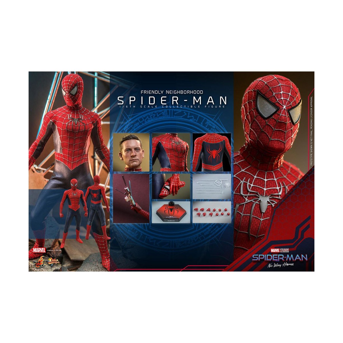 Hot Toys - Spider-Man amichevole - Marvel's Spider-Man: No Way Home Movie Masterpiece 1/6
