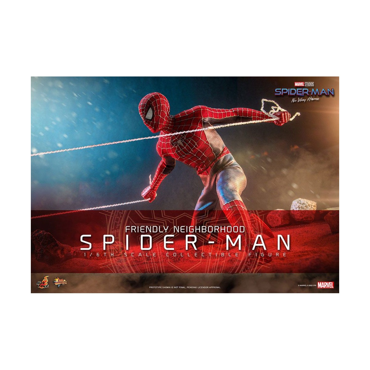 Hot Toys - Spider-Man amichevole - Marvel's Spider-Man: No Way Home Movie Masterpiece 1/6