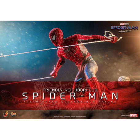 Hot Toys - Spider-Man amichevole - Marvel's Spider-Man: No Way Home Movie Masterpiece 1/6