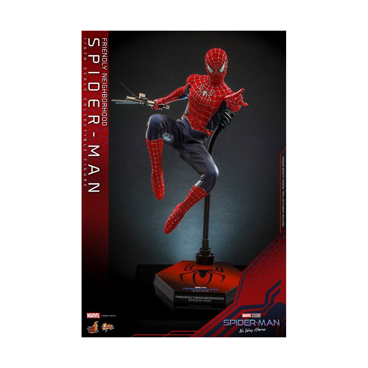 Hot Toys - Spider-Man amichevole - Marvel's Spider-Man: No Way Home Movie Masterpiece 1/6