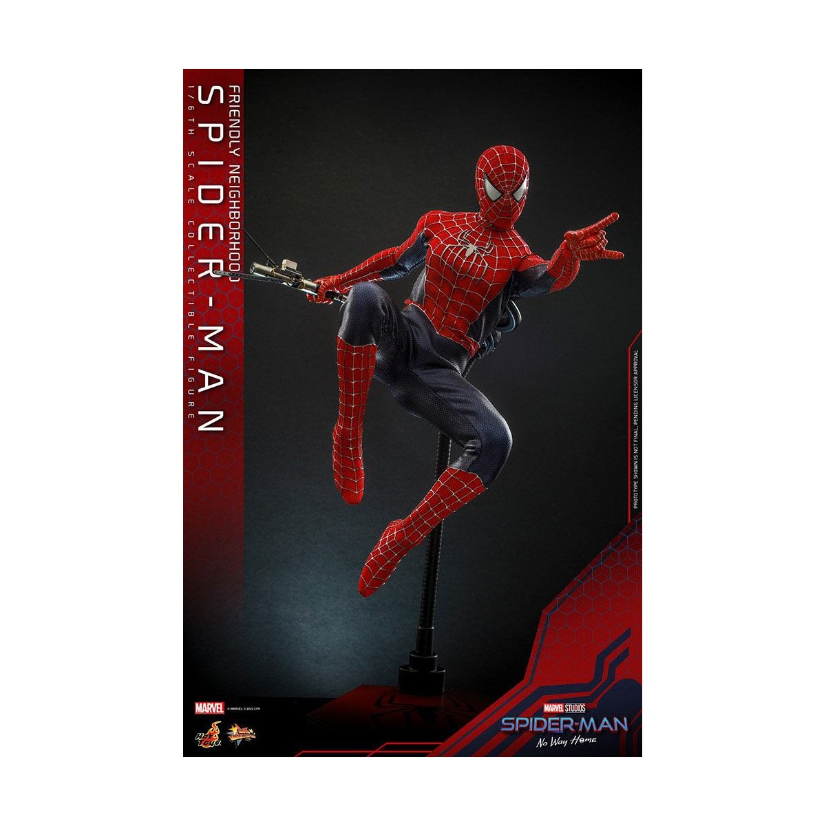 Hot Toys - Spider-Man amichevole - Marvel's Spider-Man: No Way Home Movie Masterpiece 1/6