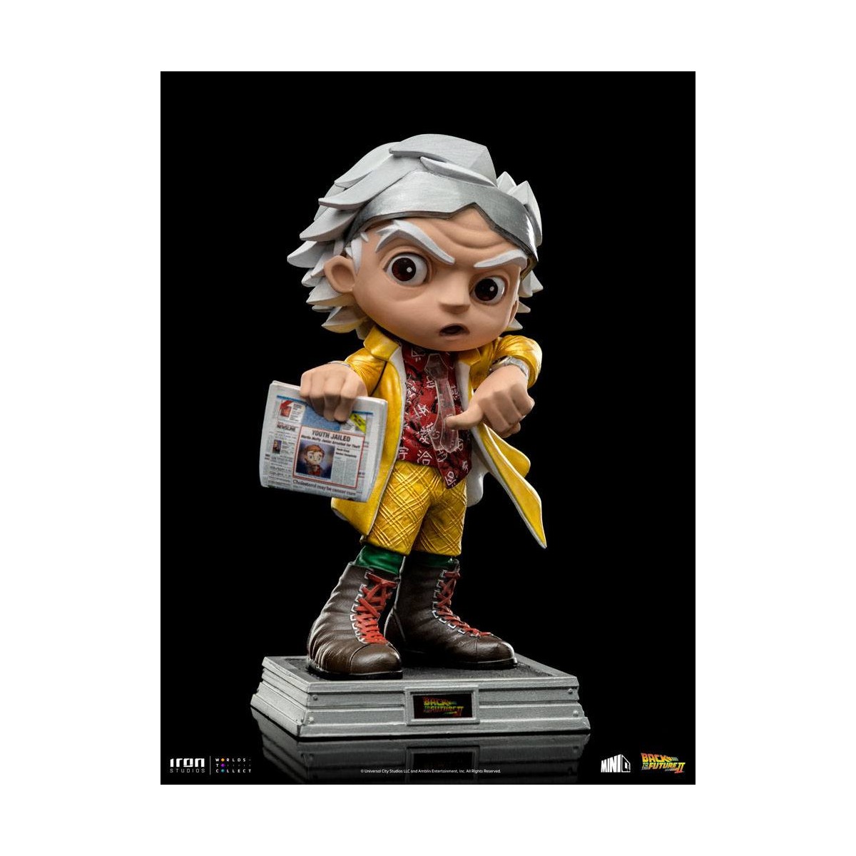 Iron Studios - Doc Brown Ritorno al futuro 2 - Mini Co.
