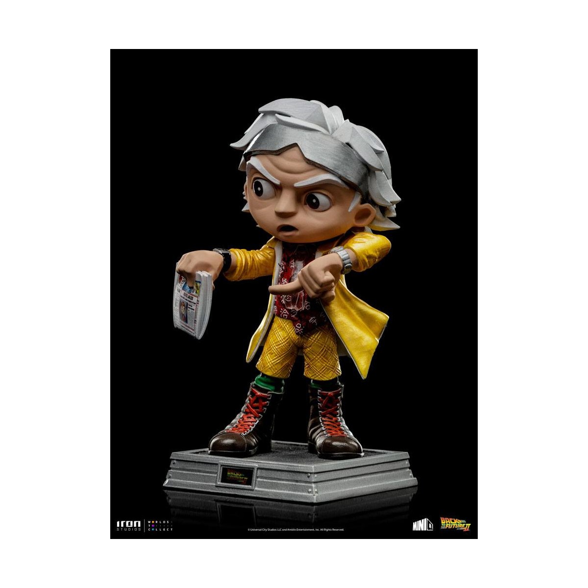 Iron Studios - Doc Brown Ritorno al futuro 2 - Mini Co.