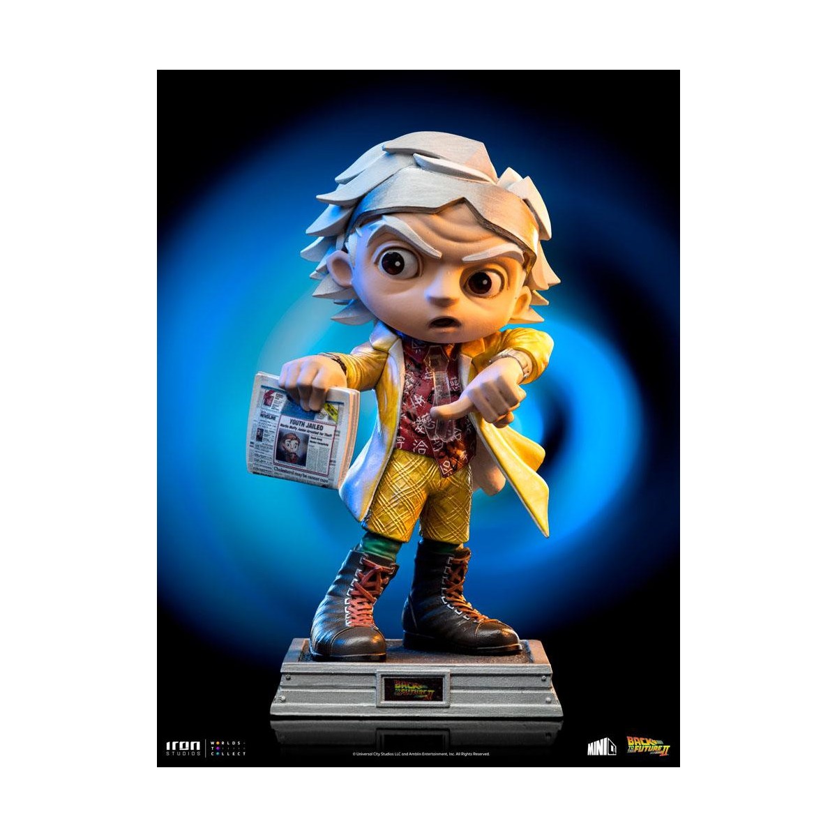 Iron Studios - Doc Brown Ritorno al futuro 2 - Mini Co.