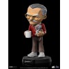 Iron Studios - Figura d'azione di Stan Lee con gatto brontolone - Mini Co.