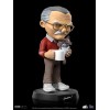Iron Studios - Figura d'azione di Stan Lee con gatto brontolone - Mini Co.