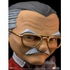 Iron Studios - Figura d'azione di Stan Lee con gatto brontolone - Mini Co.