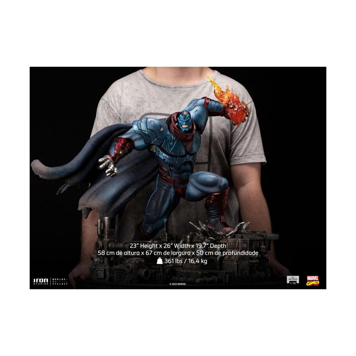 Iron Studios - Apocalisse - X-Men Age of Apocalypse - BDS Art Scale 1/10