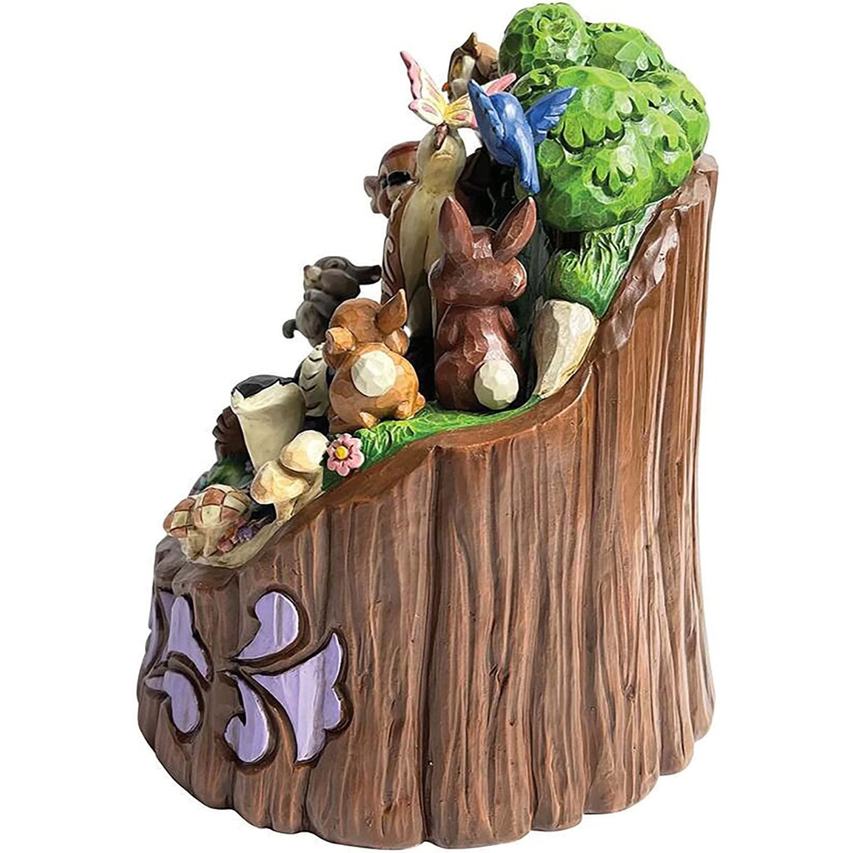 Enesco - Bambi scolpito a cuore - 80° Anniversario - Tradizione Disney di Jim Shore