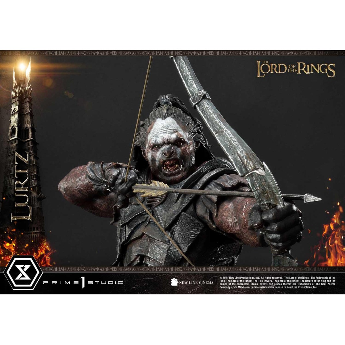 Prime 1 Studio - Lurtz Ex versione 1/4 - LOTR - Il Signore degli Anelli