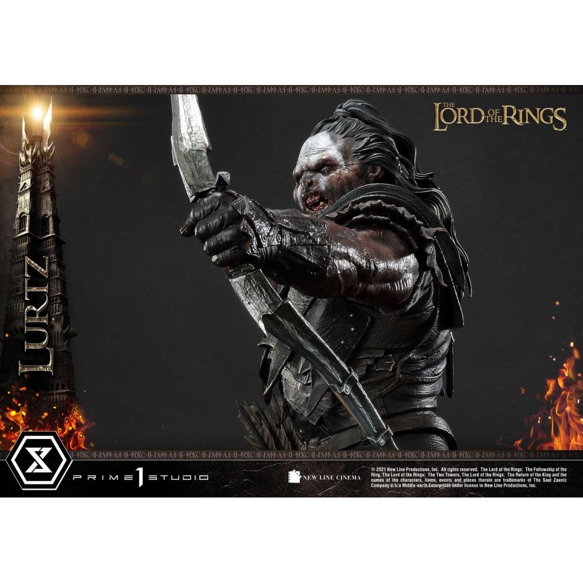 Prime 1 Studio - Lurtz Ex versione 1/4 - LOTR - Il Signore degli Anelli
