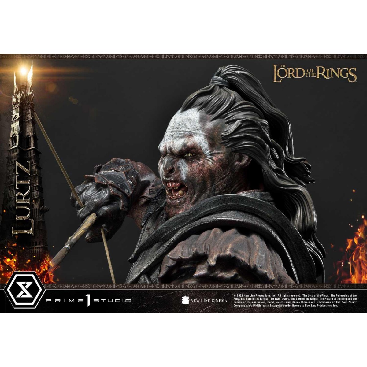 Prime 1 Studio - Lurtz Ex versione 1/4 - LOTR - Il Signore degli Anelli