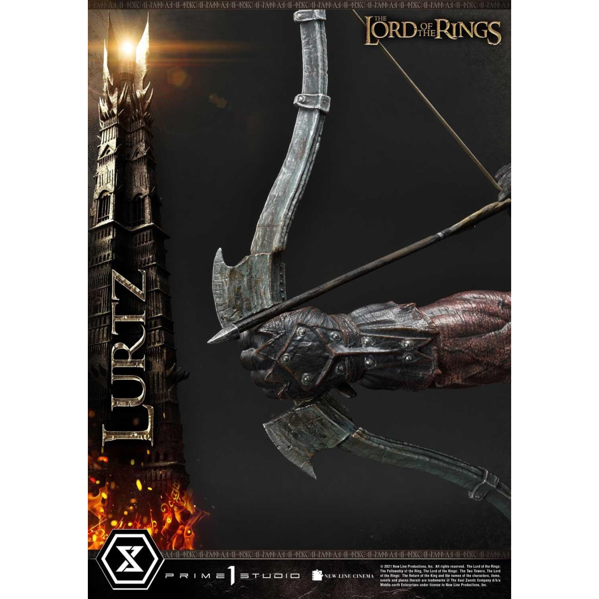 Prime 1 Studio - Lurtz Ex versione 1/4 - LOTR - Il Signore degli Anelli