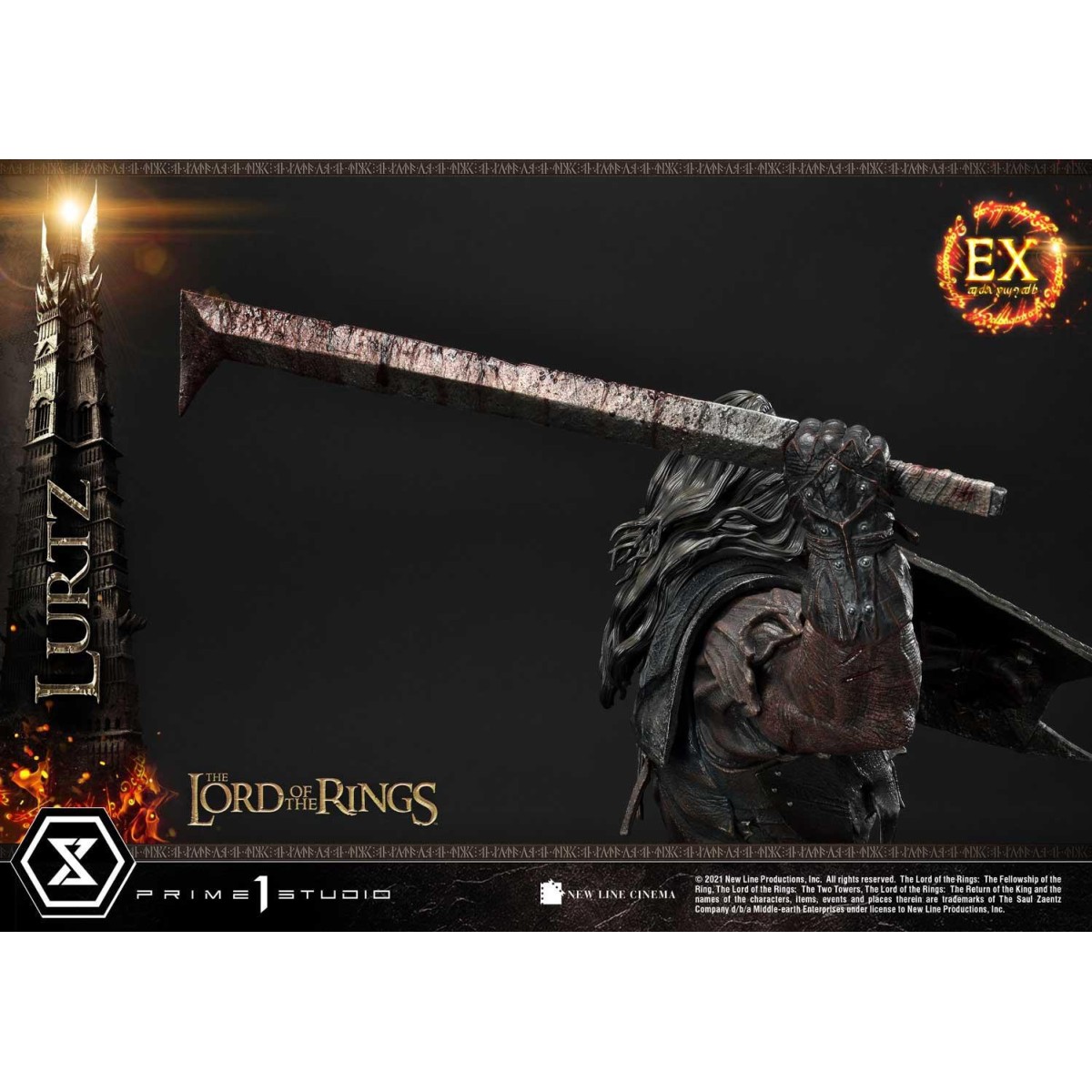 Prime 1 Studio - Lurtz Ex versione 1/4 - LOTR - Il Signore degli Anelli