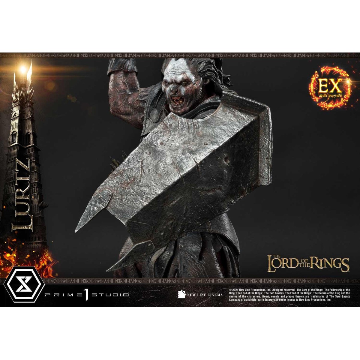 Prime 1 Studio - Lurtz Ex versione 1/4 - LOTR - Il Signore degli Anelli