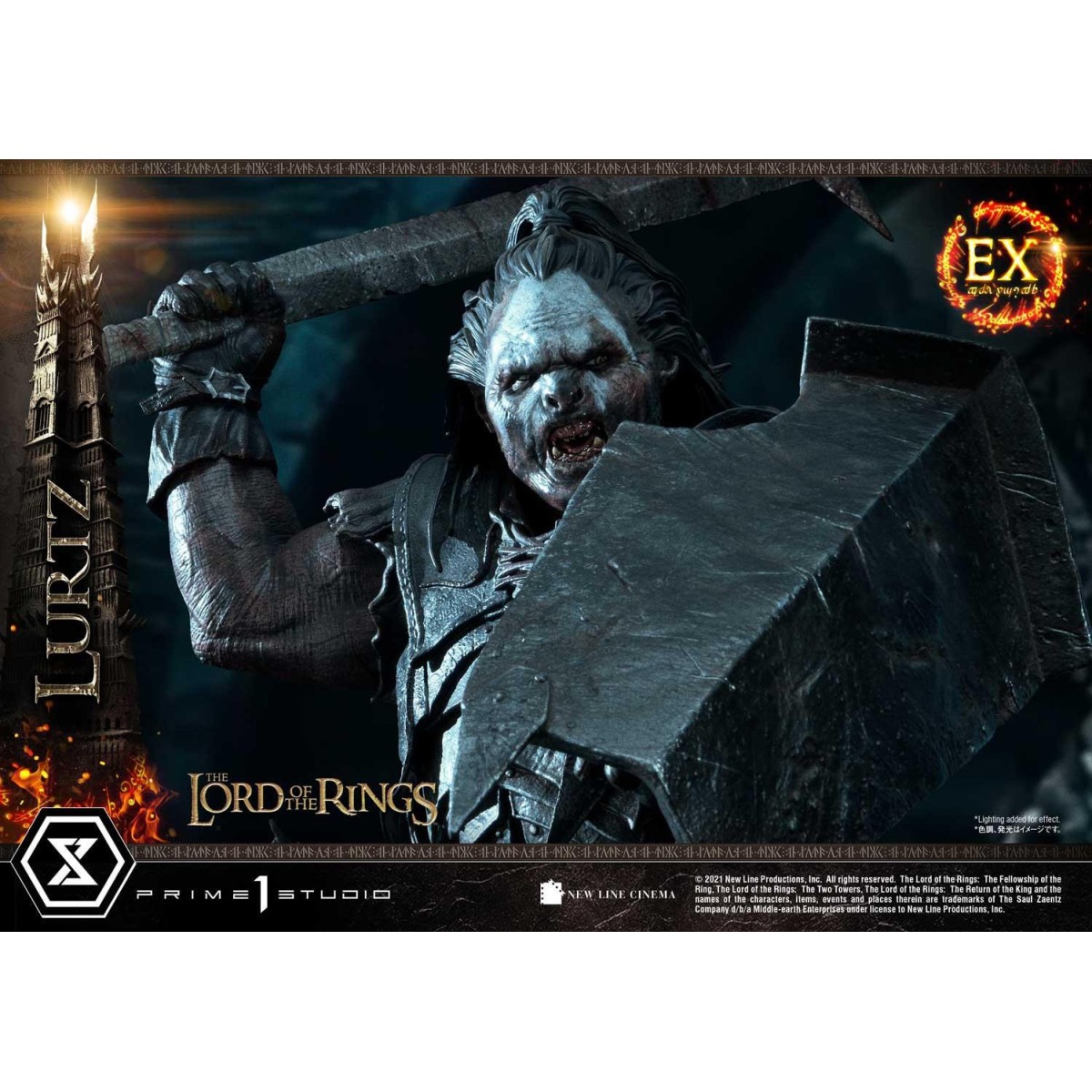 Prime 1 Studio - Lurtz Ex versione 1/4 - LOTR - Il Signore degli Anelli