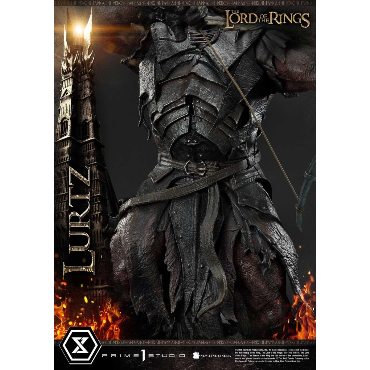 Prime 1 Studio - Lurtz Ex versione 1/4 - LOTR - Il Signore degli Anelli