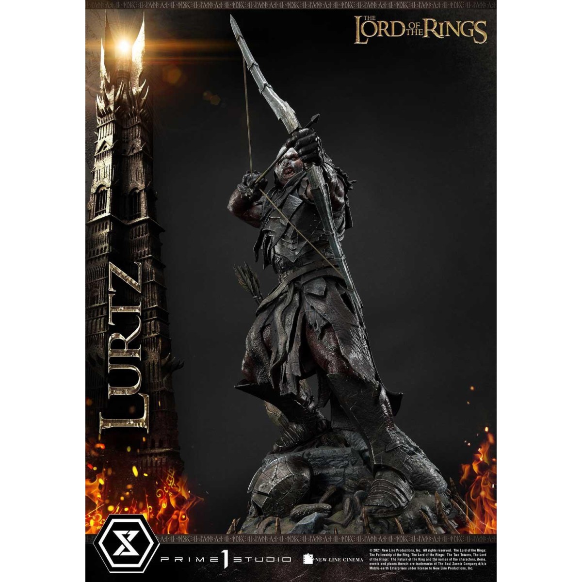 Prime 1 Studio - Lurtz Ex versione 1/4 - LOTR - Il Signore degli Anelli