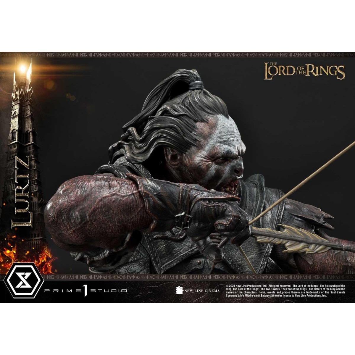 Prime 1 Studio - Lurtz Ex versione 1/4 - LOTR - Il Signore degli Anelli