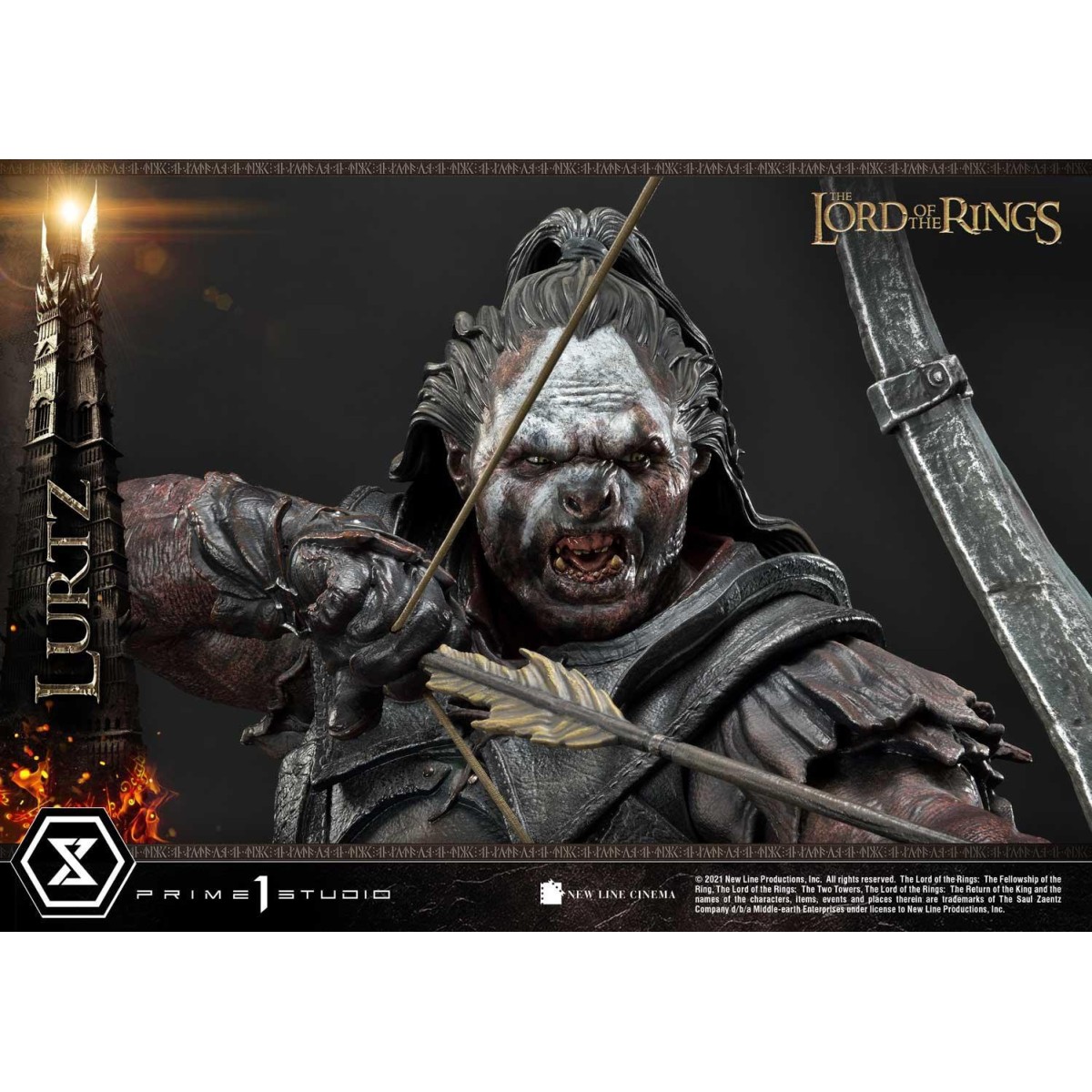Prime 1 Studio - Lurtz Ex versione 1/4 - LOTR - Il Signore degli Anelli